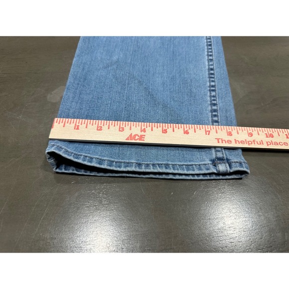 Calvin Klein Jeans Mens 40x30 Slim Straight Light Wash Blue Denim 41Z7232 - Picture 3 of 10